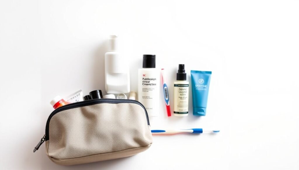 travel toiletries